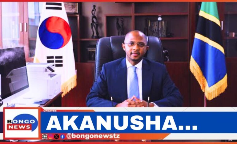  BALOZI WA TANZANIA NCHINI KOREA AKANUSHA UPOTOSHAJI TANZANIA KUTOA SEHEMU YA BAHARI NA MADINI.