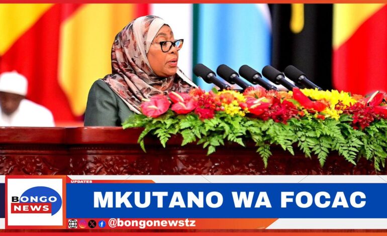  RAIS SAMIA AHUTUBIA MKUTANO WA TISA JUKWAA LA USHIRIKIANO KATI YA CHINA NA AFRIKA (FOCAC)