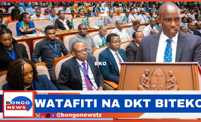  DKT. BITEKO ATAKA WATAFITI, WABUNIFU NDANI YA NCHI WATAMBULIWE KULETA MAENDELEO